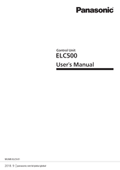Panasonic ELC500 User Manual
