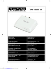 Konig SAT-USB01-KN Manual
