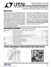 Linear Technology DC164 Demo Manual