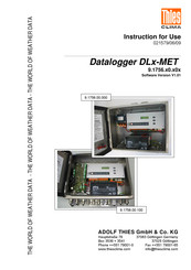 Thies CLIMA DLx-MET Instructions For Use Manual