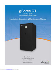 Data Aire gForce UltraI series Installation, Operation And Maintenance Manual