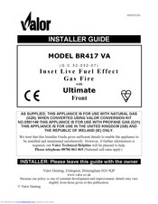 Valor BR417 VA Installer's Manual