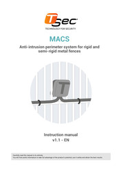 TSec SpA MACS Instruction Manual
