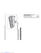 Hussmann Chino CR3HV-M Installation & Operation Manual