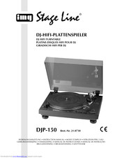 img Stage Line DJP-150 Instruction Manual