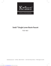 Kraus Seda FUS-1821 Installation Manual