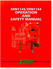 Xtreme XRM1145 Operation And Safety Manual