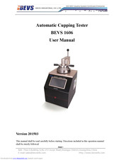BEVS 1606 User Manual