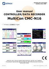 Simex MultiCon CMC-N16 User Manual