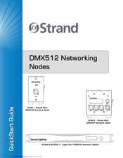 Strand Lighting 65168-1 Quick Start Manual