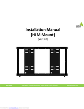 GPO Display HLM55TE Installation Manual