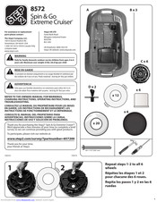Step2 Spin & Go Extreme Cruiser 8572 Operating Instructions Manual