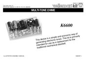 Velleman K6600 Assembly Manual