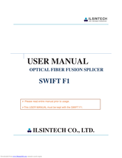 Ilsintech SWIFT F1 User Manual