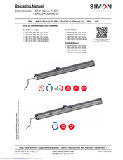 Simon EA-K-30/800-T-DA Operating Manual