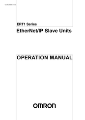 Omron ERT1-ID32SLH-1 Operation Manual
