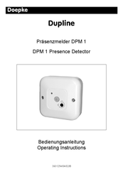 DOEPKE Dupline DPM 1 Operating Instructions Manual