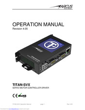 Arcus TITAN-SVX Operation Manual