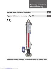 WIKA BNA Operating Instructions Manual