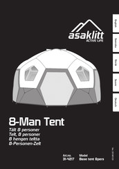 Asaklitt Base tent 8pers Instruction Manual