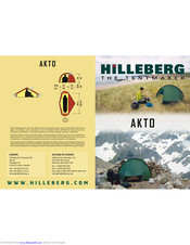 Hilleberg Akto Manual