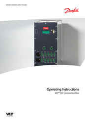 Danfoss VLT ISD Connection Box Operating Instructions Manual