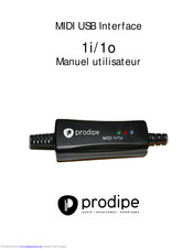 Prodipe 1o User Manual