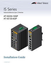 Allied Telesis IS130-6GP Installation Manual