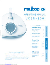 raycop VCEN-100US Operating Manual