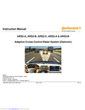 Continental Refrigerator ARS3-A Instruction Manual