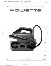 Rowenta Water Control Manual