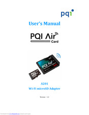PQI PQI Air Card A201 User Manual