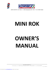 Vortex MINI ROK Owner's Manual