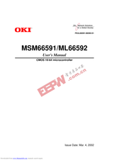 Oki MSM66591 User Manual