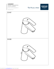 Grohe 32 467 Manual