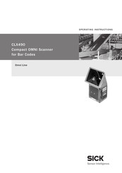 SICK Omni CLX 490-0010 Operating Instructions Manual