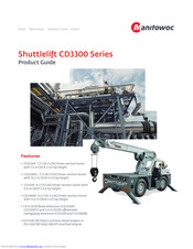 Manitowoc Shuttlelift CD3300 Series Product Manual