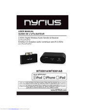 Nyrius WTX001AB User Manual