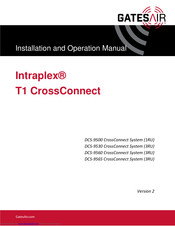 GatesAir Intraplex T1 DCS-9530 CrossConnect System Installation And Operation Manual