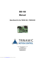 Trinamic BB-100 Manual