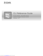 D-Link Dis-200G Series Cli Reference Manual