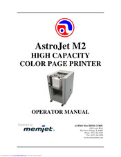 Astro Machine AstroJet M2 Operator's Manual