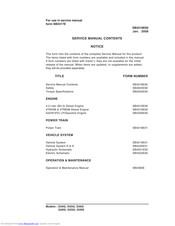 Doosan D25G Service Manual