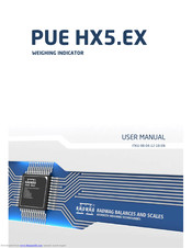 RADWAG PUE HX5.EX User Manual