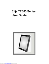Elija TFE03 Series User Manual