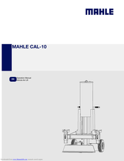 MAHLE CAL-10 Operation Manual
