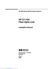 HP 27115A Installation Manual