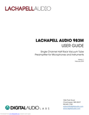 LaChapell Audio 983M User Manual