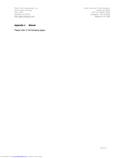 ATS Axsis SC-300H Operation And Reference Manual