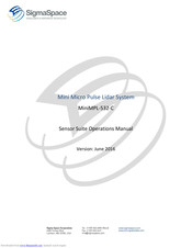 Sigma Space MiniMPL-532-C Operation Manual